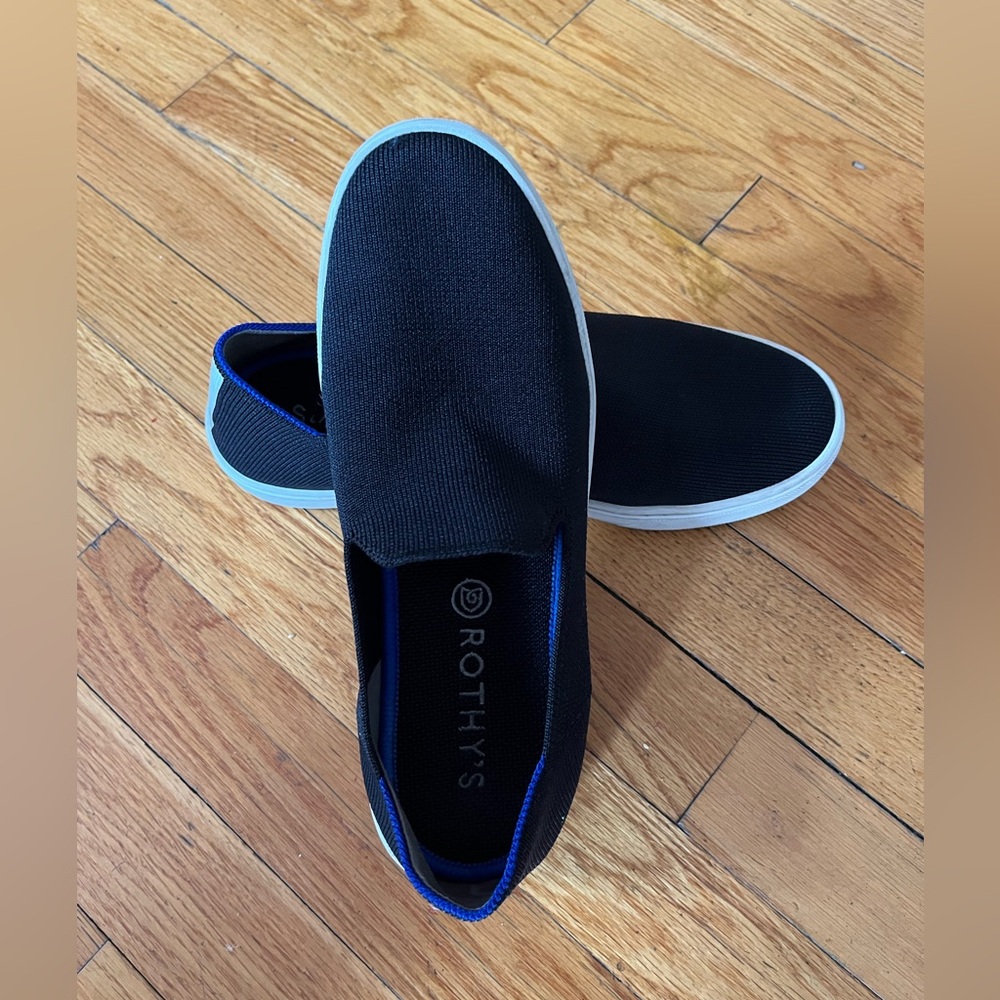 Rothy’s The Original Slip on Sneaker (Black) - Picture 7 of 7